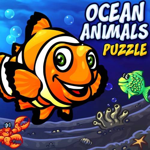 Ocean Animals Puzzle - Preschool Animal Learning Puzzles Game for Kids & Toddlers