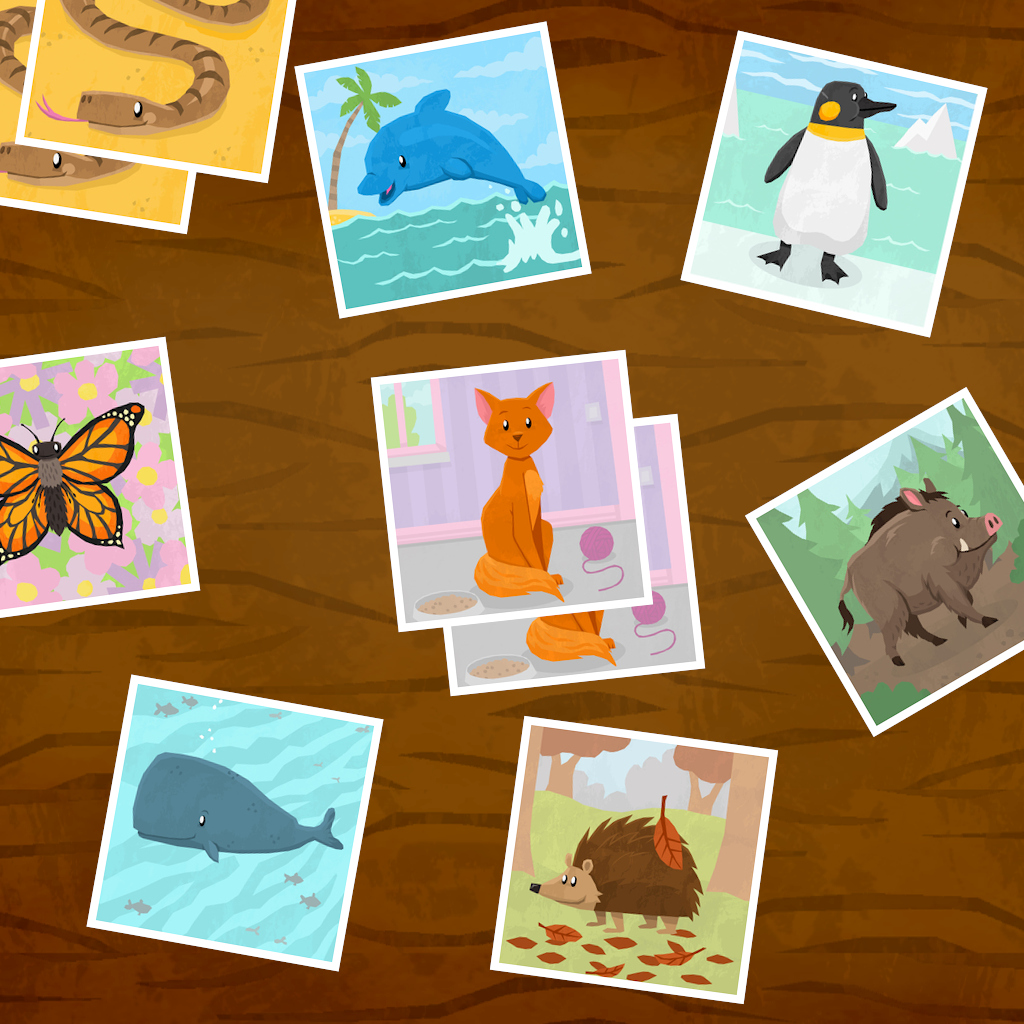 Animal Pairs - Matching & Concentration Game for Toddlers & Kids-G1游戏社区