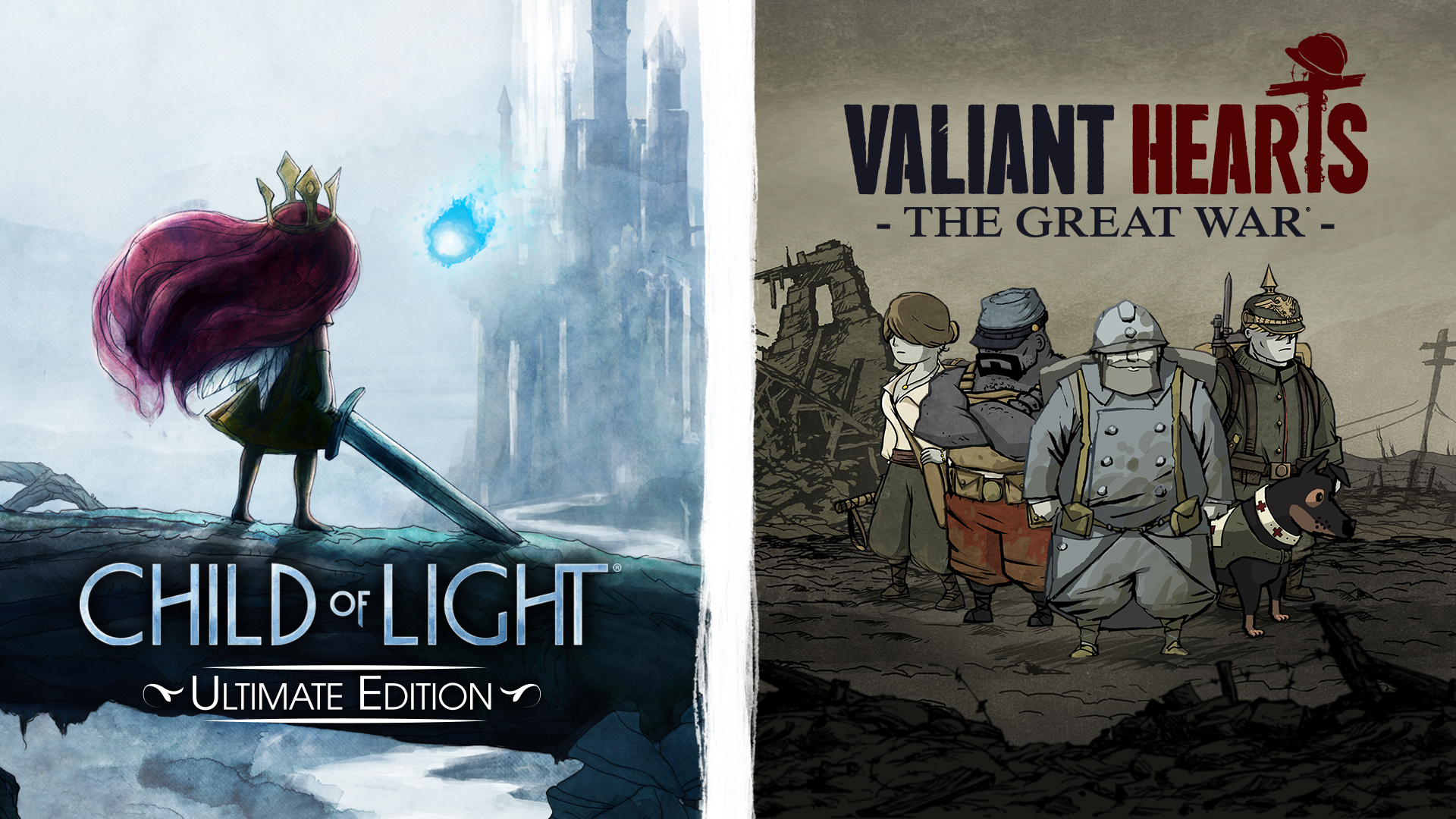 Child of Light® Ultimate Edition + Valiant Hearts: The Great War®-G1游戏社区